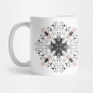 Mandala Cats Mug